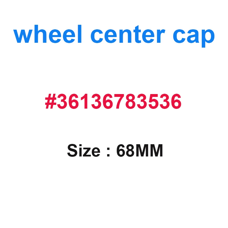 

200pcs 56mm 68mm 10pin black white Car Wheel Center Cap Hub Caps Emblem Badge For 1 3 5 7 X3 X5 M3 M5 36136783536