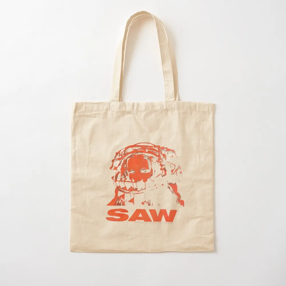 

Saw Movie Bear Trap Tote Bag canvas tote bags bags woman 2025 Big bag Gift bag