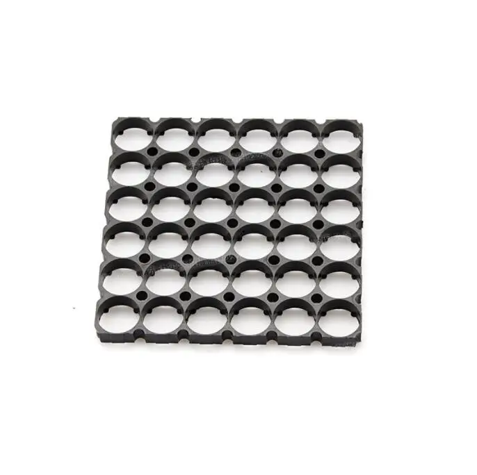 

MasterFire 20pcs/lot 6*6 Cell 18650 Batteries Spacer Radiating Shell Plastic Heat Holder Bracket Battery Storage Box Brackets