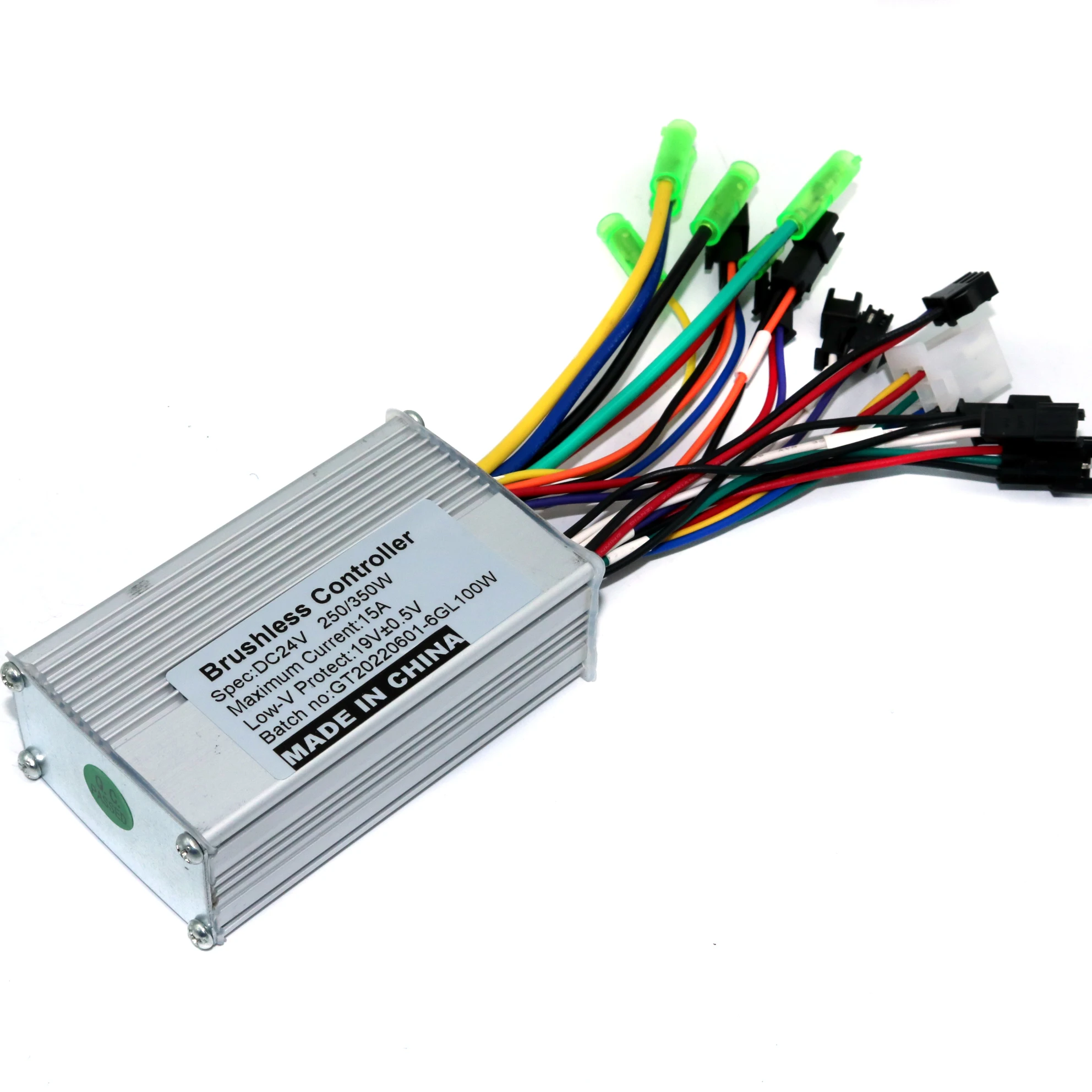 24 V 250 W Brushless DC motor controller E-bike regolatore dual mode sensore/sensorless bldc controller