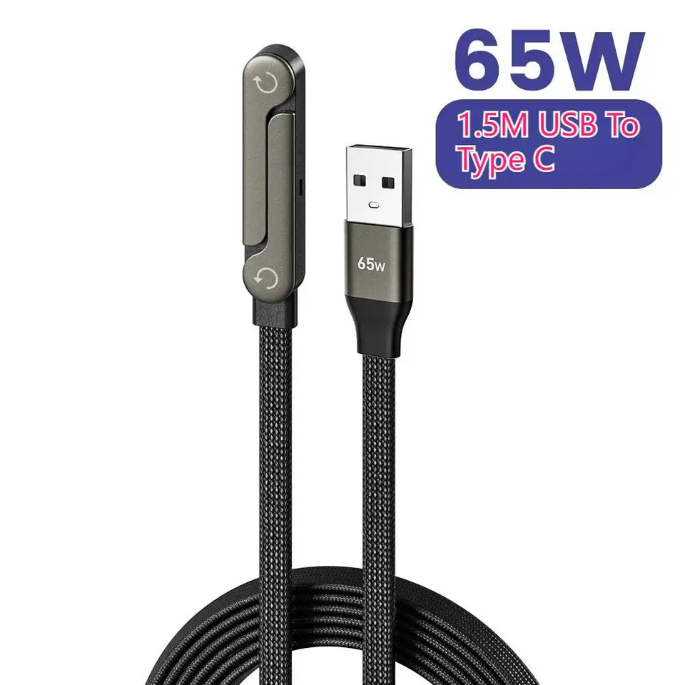 USB Type C Flat Phone Charger Fast Charging Cable C Kick Cable Stand Invisible Support Foldable Holder Charge Bracket For iPhone, image 18
