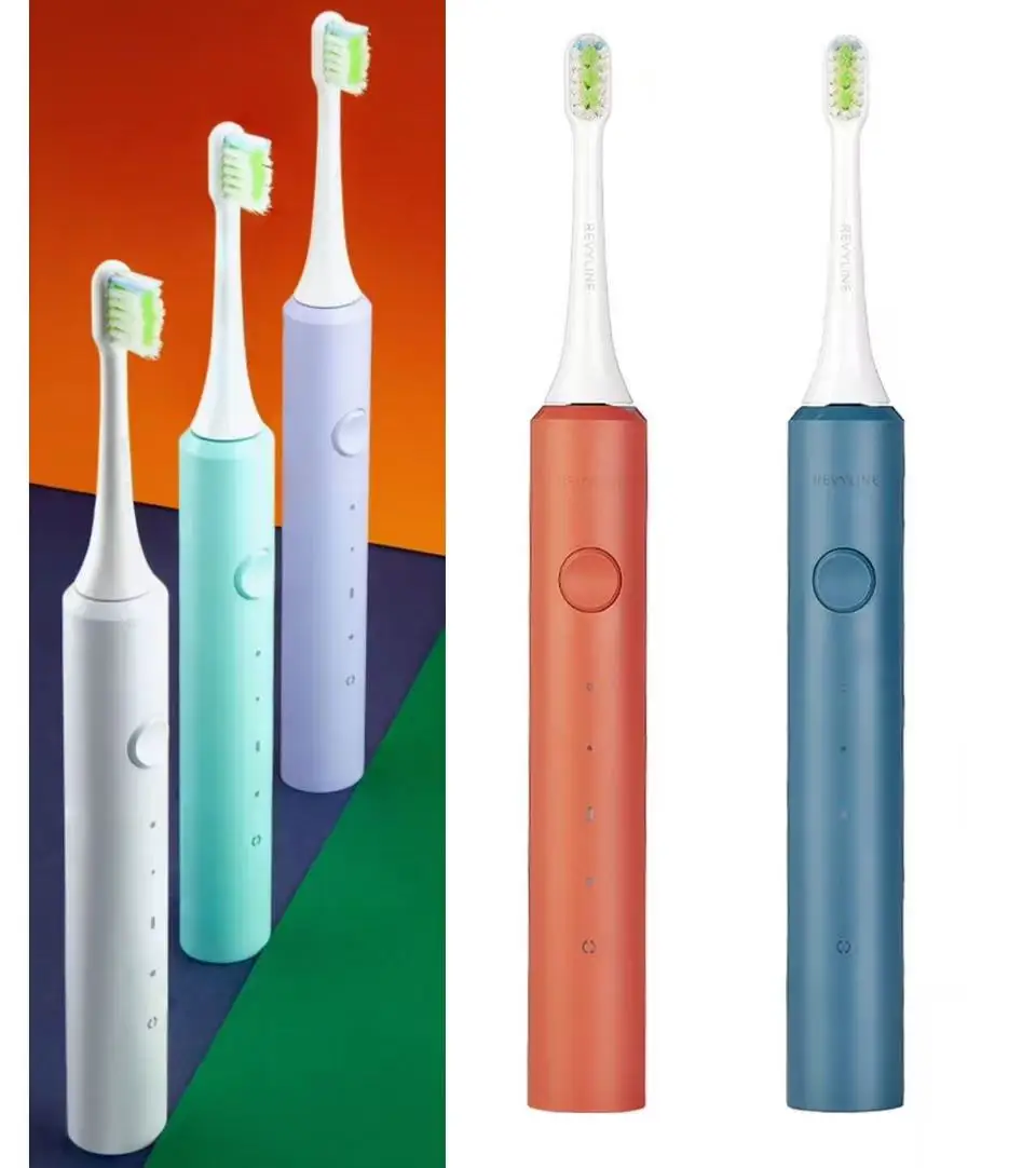 رؤوس فرشاة الأسنان البديلة لـ Revyline RL040 Teens/RL040 ملحقات فرشاة الأسنان الكهربائية فوهات شعيرات