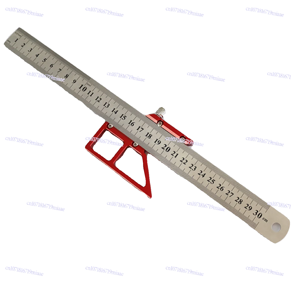 

Multifunctional Woodworking Center Drawing Ruler, Round Center Scribing Ruler