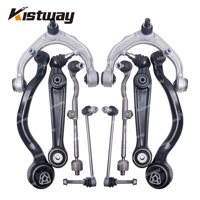 10 sztuk dolne ramię kontrolne przednie zawieszenie zestaw do BMW X5 X6 F15 F85 F16 F86 25d 30d 40d 35i 50i xDrive 25d sDrive