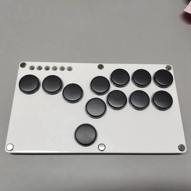 Flatbox Hitbox Arcade Kampfspiel Encoder Controller Xinput/Dinput Mini Hitbox Konsole für NS/PS3/PS4