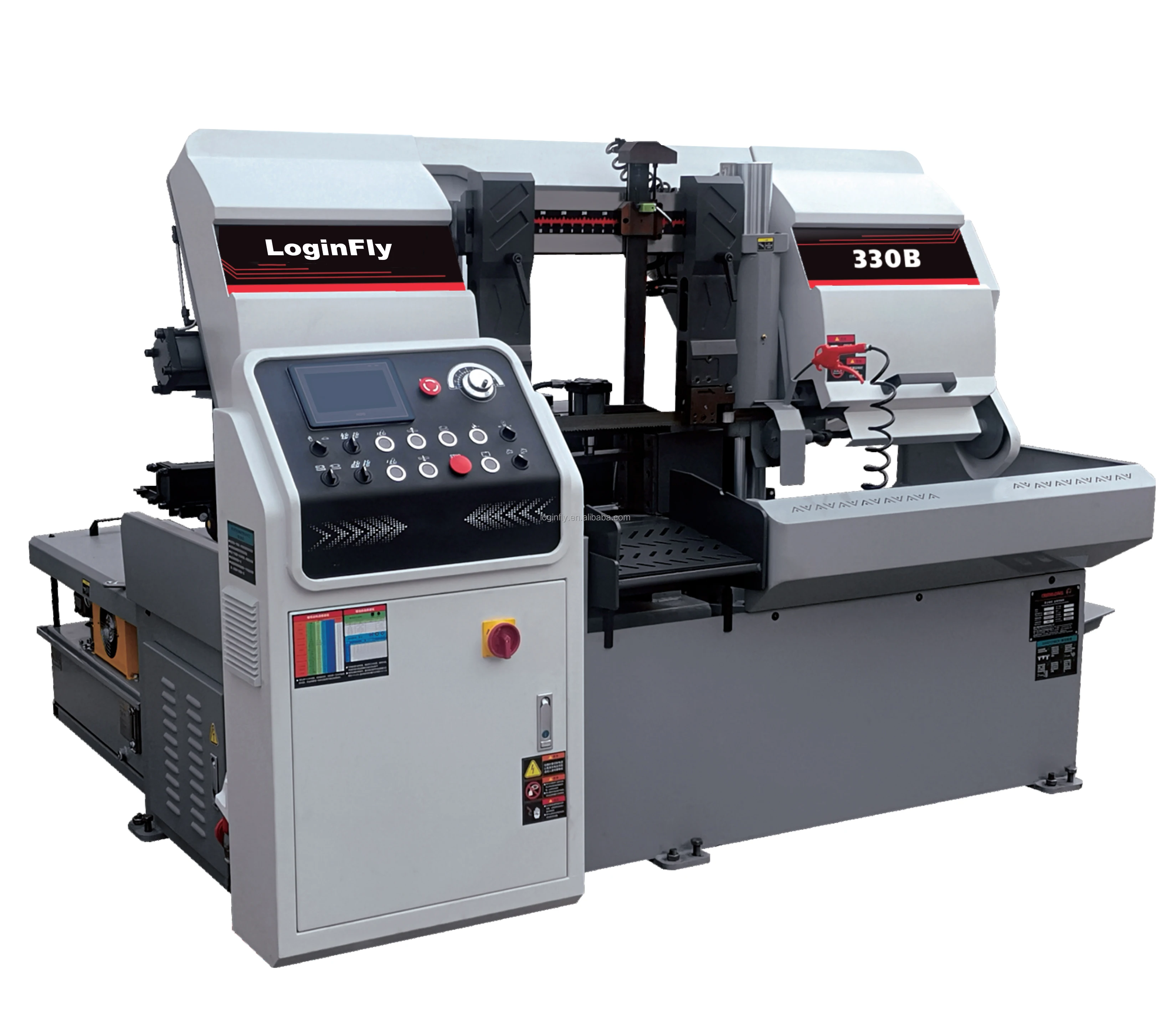 330 Fully Automatic PLC Control Horizontal Cutting Bandsaws