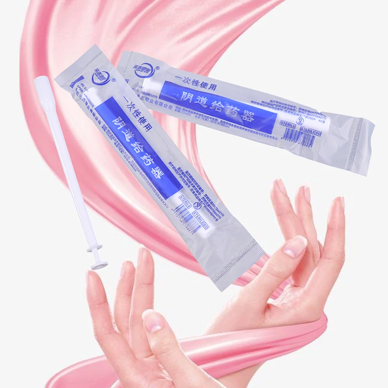 5Pcs/Set Vaginal Applicator Lubricant Injector Syringe Disposable Anal Nasal Cavity Applicator Launcher Butt Plug