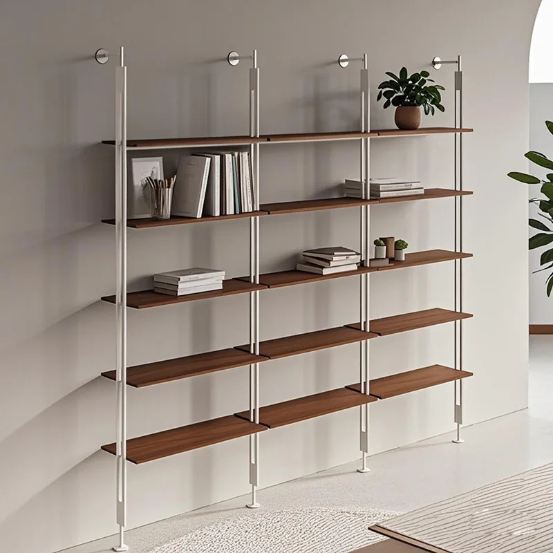 Bookcase Minimalist Living Room Partition Rack Full Wall Bookshelf Multi-layer Storage Shelf