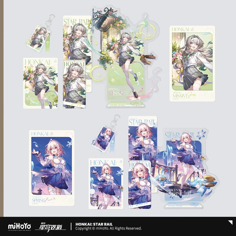 

Официальный товар Sunsyea Honkai Star Rail miHoYo, оригинальный аутентичный значок на акриловой подставке серии PF, Firefly 7 марта