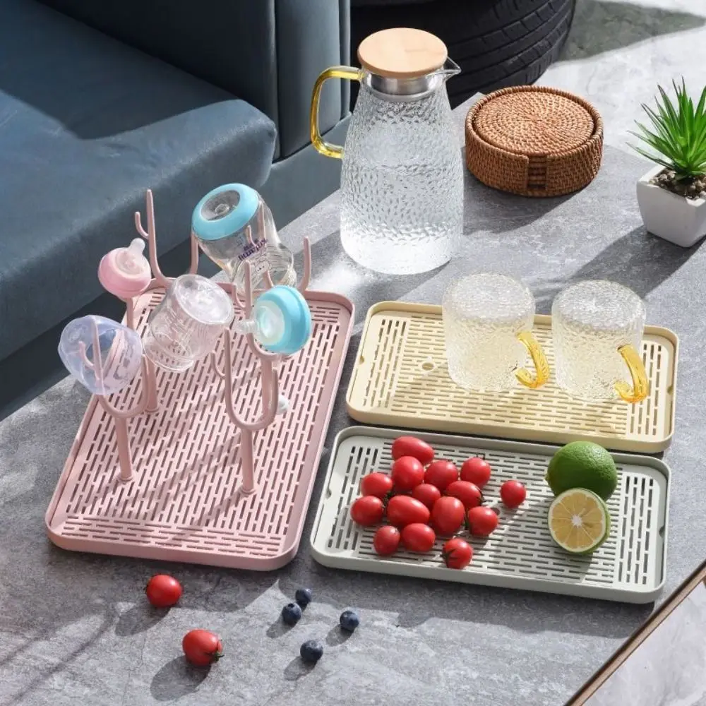 

Fashion Baby Feeding Bottle Drain Rack Cleaning Dryer Nipple Feeding Drying Rack Drainer Storage Storage Box
