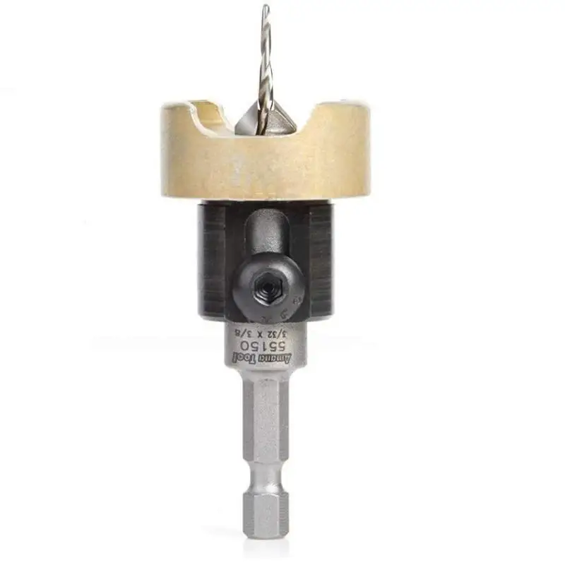 

Countersink with Adjustable Depth Suitable for opening and sinking holes in wooden boards