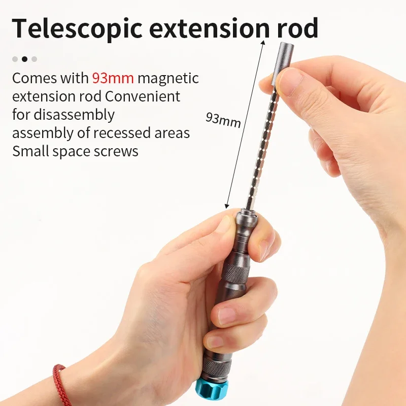 LUXIANZI Juego de destornilladores de precisión 170 en 1 puntas de destornillador Phillips Torx magnético para cámara IPhone reloj herramienta de reparación de PC