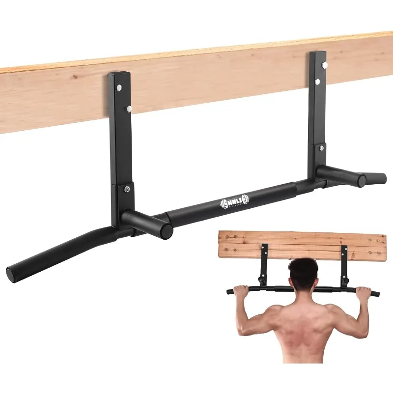 

Joist Mounted Pull Up Bar, Ceiling Mount Chin Up Bar for Home Gym, Beam, Rafter, Easy installation, 42" Wide Bar