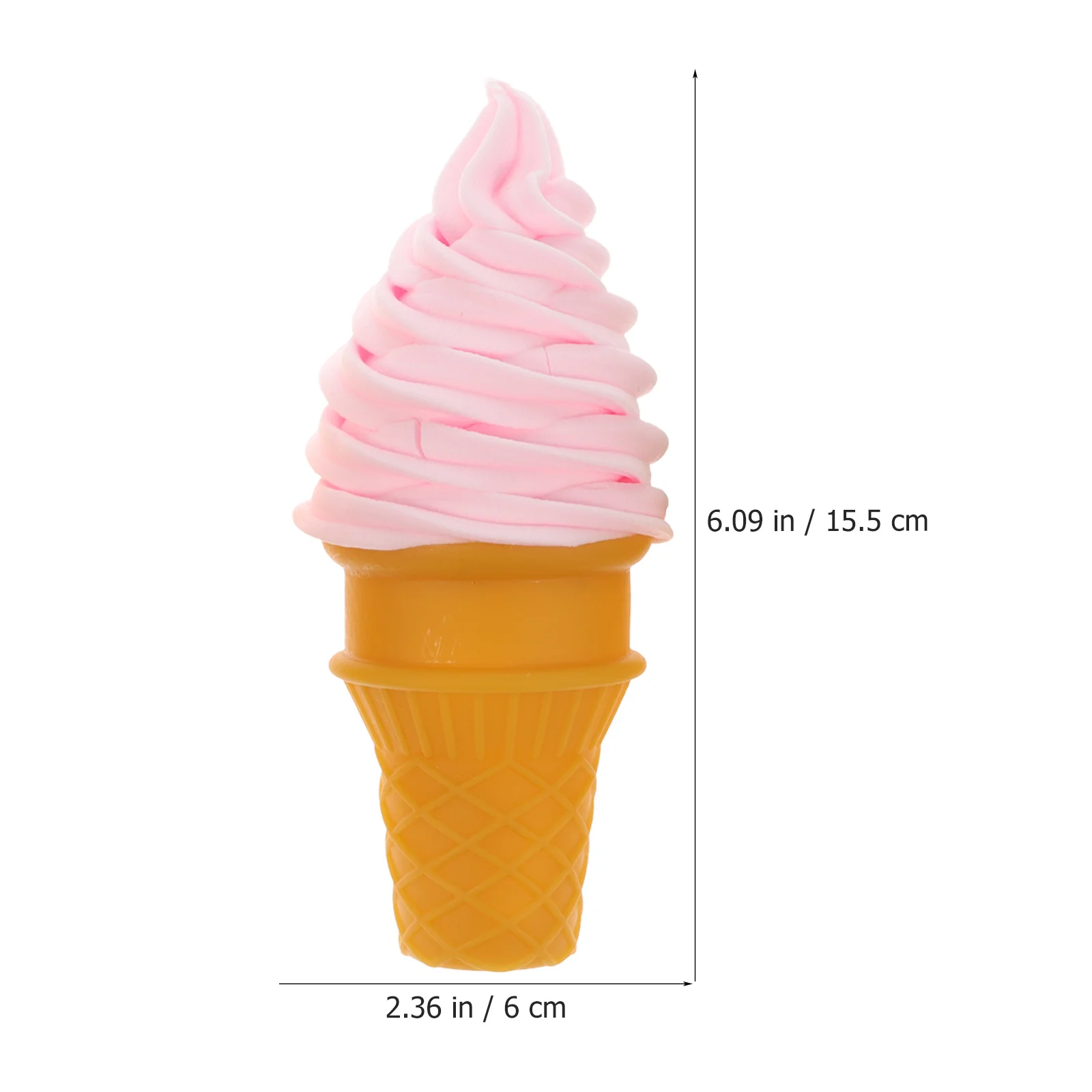 4 Pcs Simulation Ice Cream Multi-function Fake Decorative Children Toy Small Camping Party Favors Tabletop Model Interesting