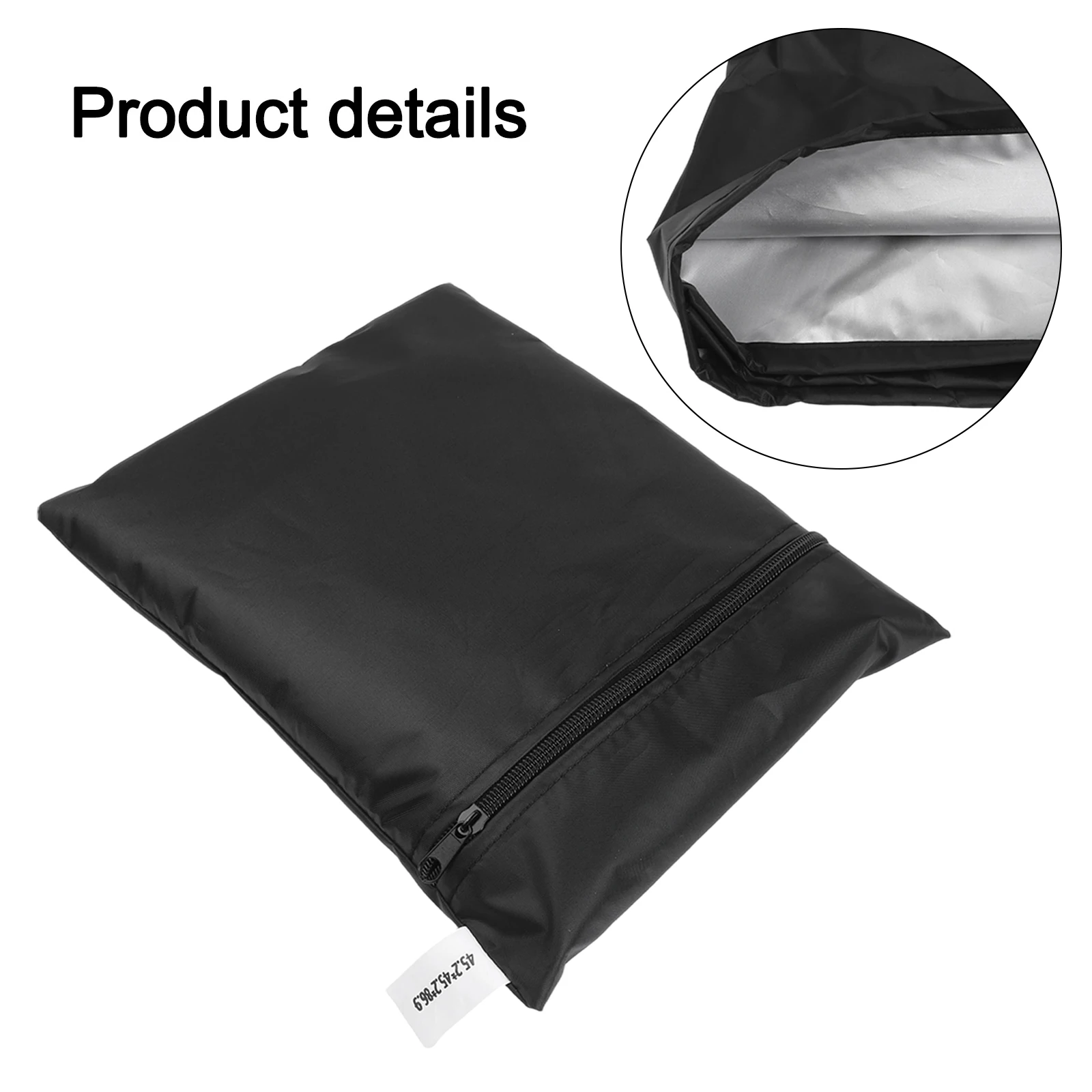 1 Pcs 210D Oxford Fabric Cover Compatible With For Electric Pressure Washers - Designed For Outdoor Safety