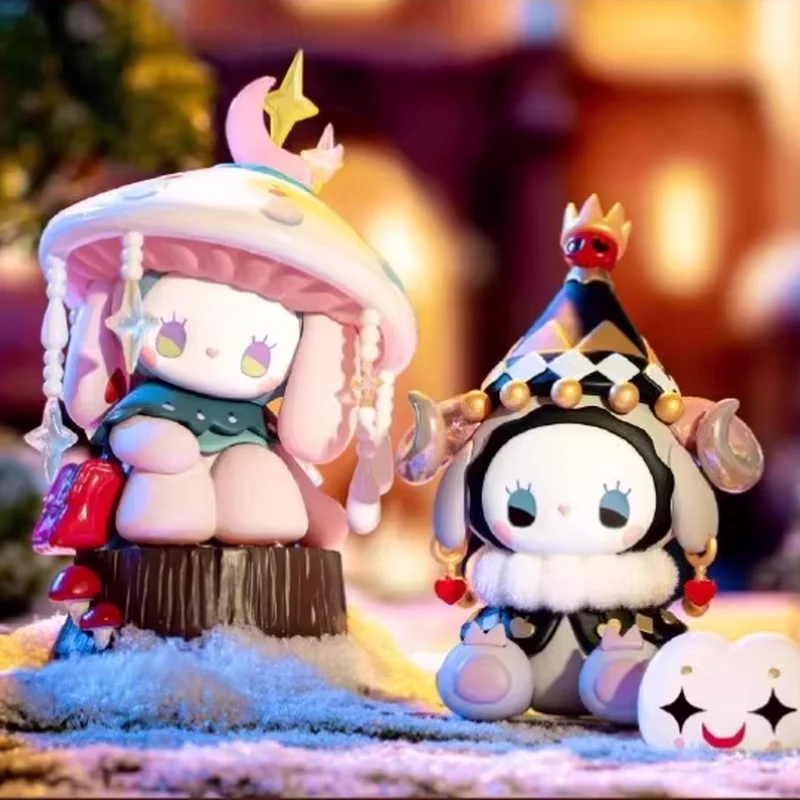 EMMA Secret Forest Frostveil Villa Series صندوق أعمى دمية لطيفة قابلة للجمع لعبة مجسمة ديكور منزلي كرتوني هدية مفاجئة للأطفال