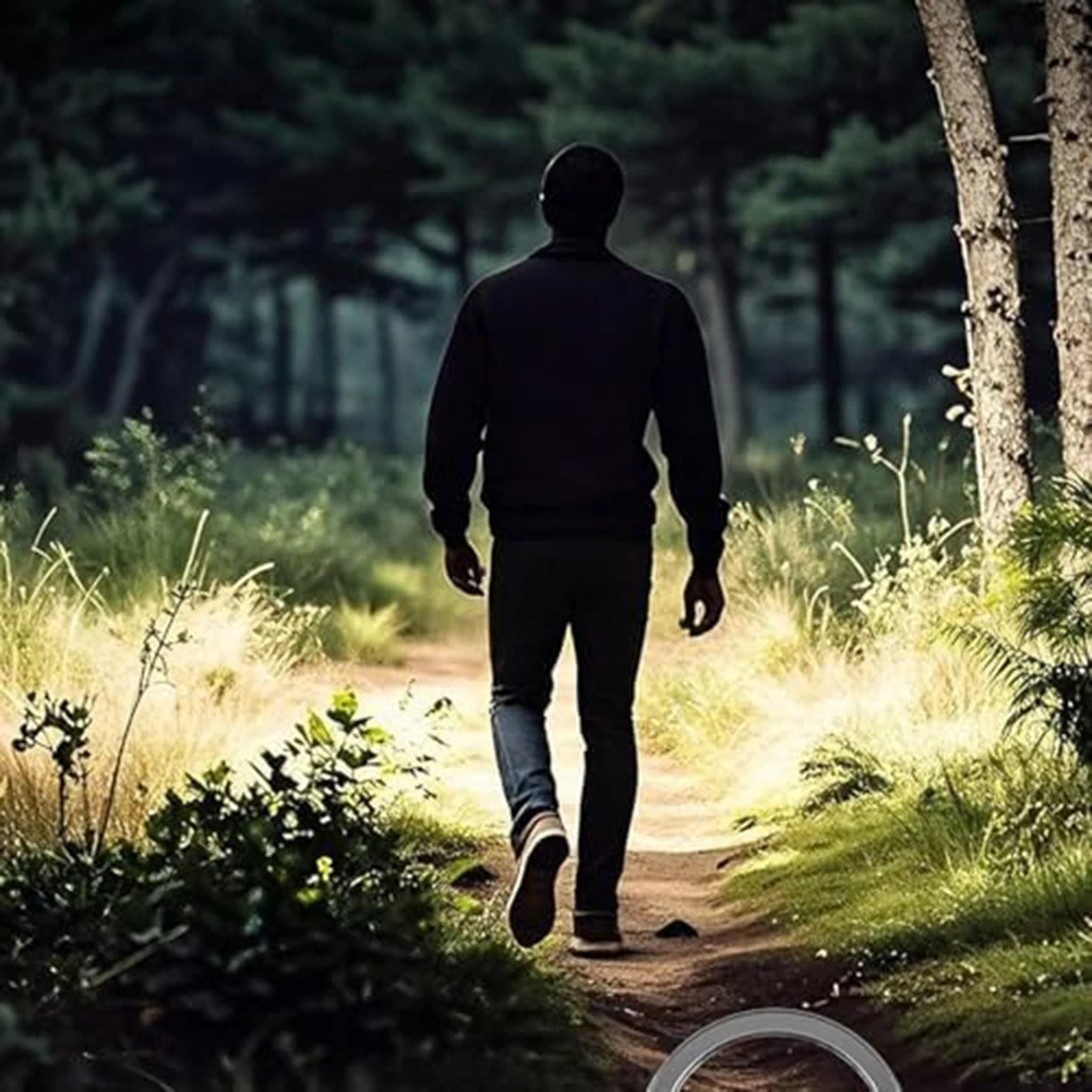 Portable USB Rechargeable Keychain Flashlight with Bright LED Light for Outdoor Camping Hiking and Everyday Use