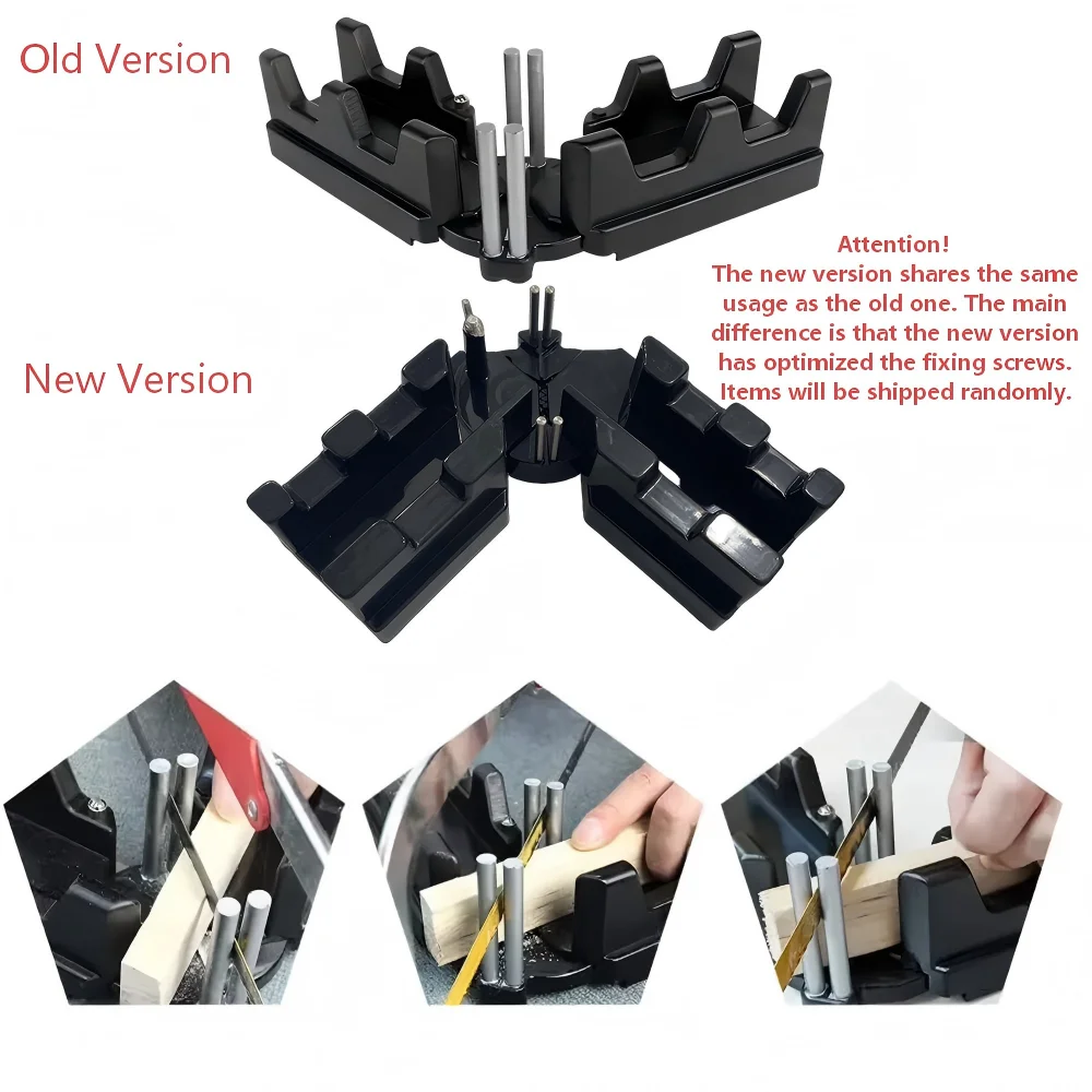

2-in-1 Mitre Measuring & Cutting Tool – Measure and Saw Mitre Angles, Miter Saw Accessory for Precision Cuts