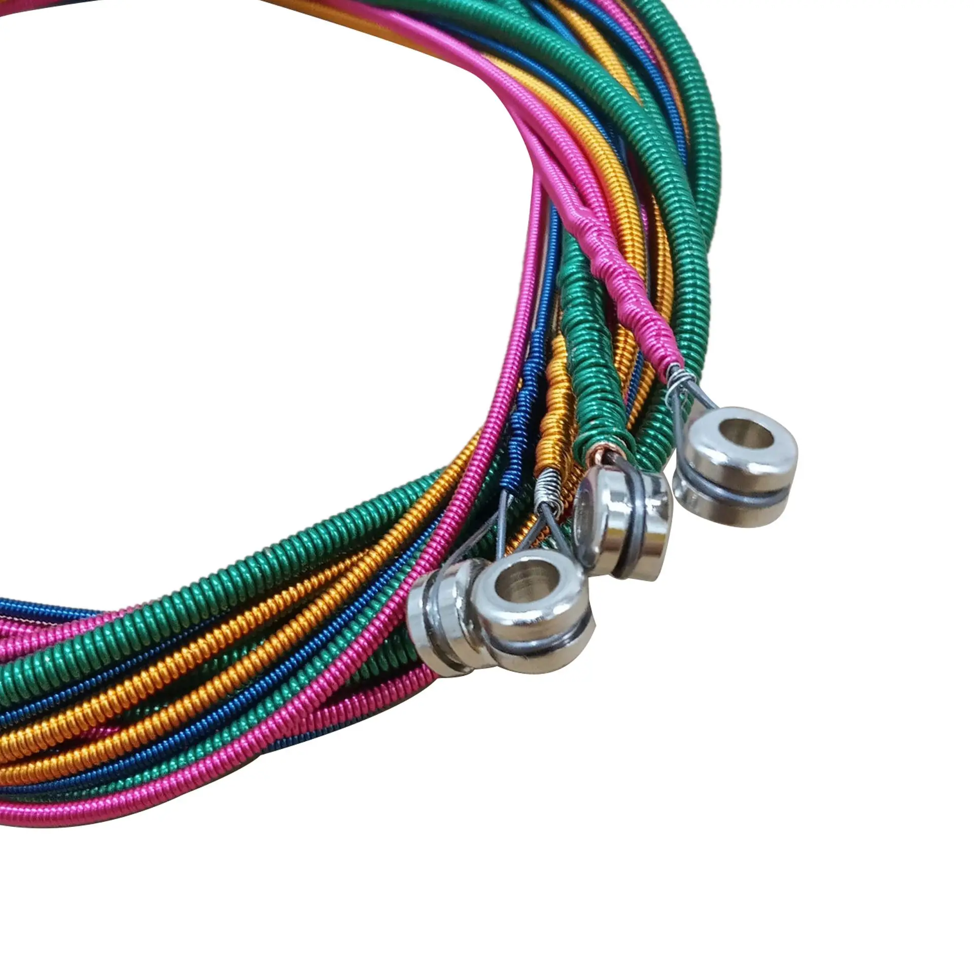 Corde per basso elettrico 1.2M nucleo in acciaio avvolgimento in lega di nichel Set di 4 corde accessorio di ricambio per strumenti