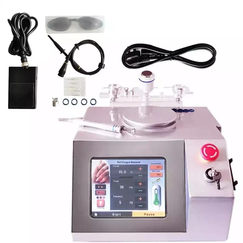 Multi Functional Diode Nail Fungus 6-In-1 RF Device For Blood Vessels 980nm Safe And Scar Free 60W Beauty Salon