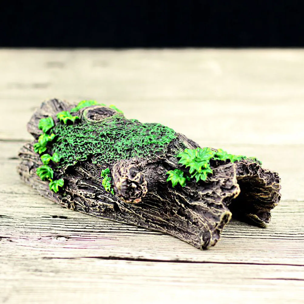 

Hiding Cave Escape Hole Artificial Tree Root Aquarium Ornament Resin Material Shrimps Shelter Hollow Fish Tank