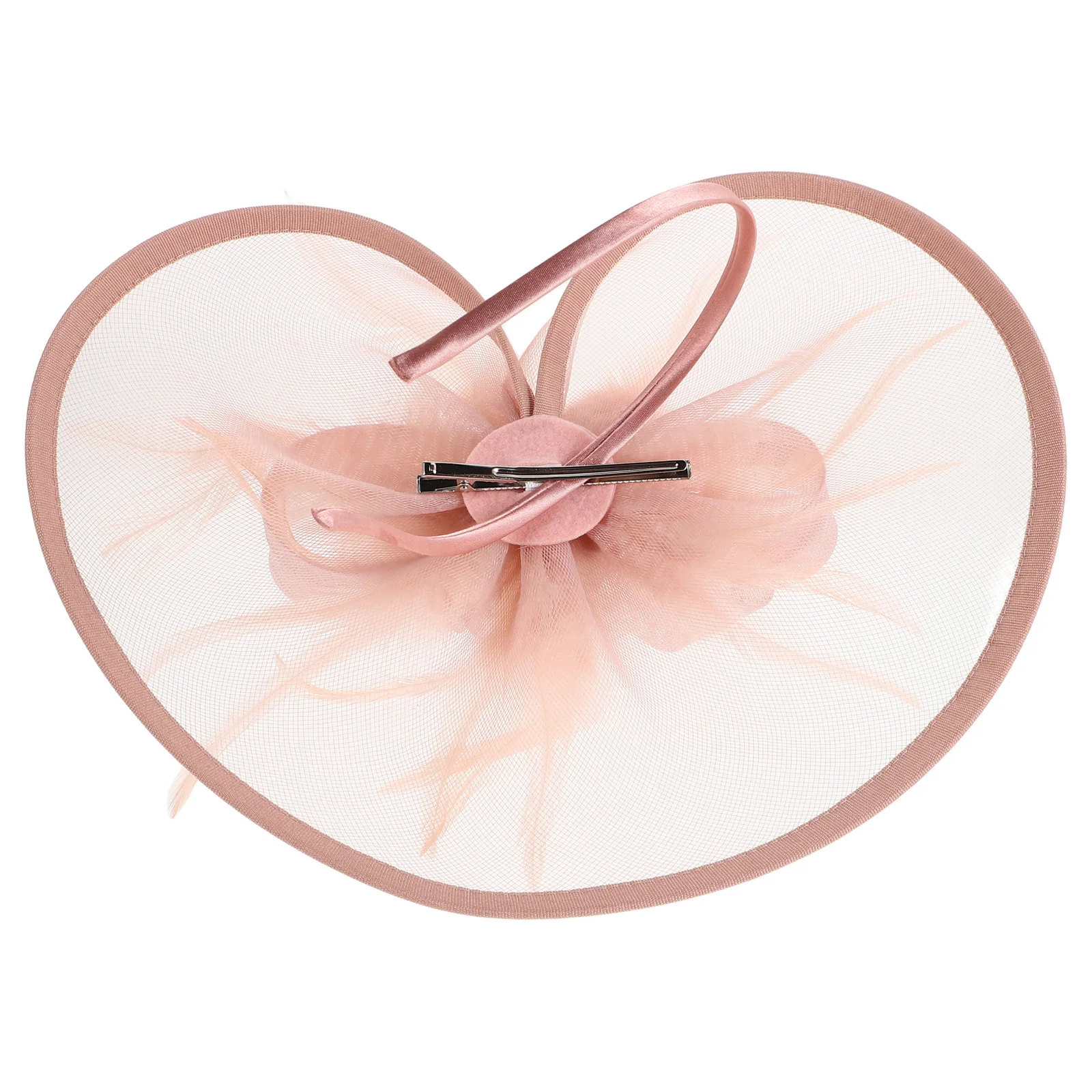 

Tea Party Hat Women Headgear Festival Fancy Dress Plastic Hats for Elegant Miss
