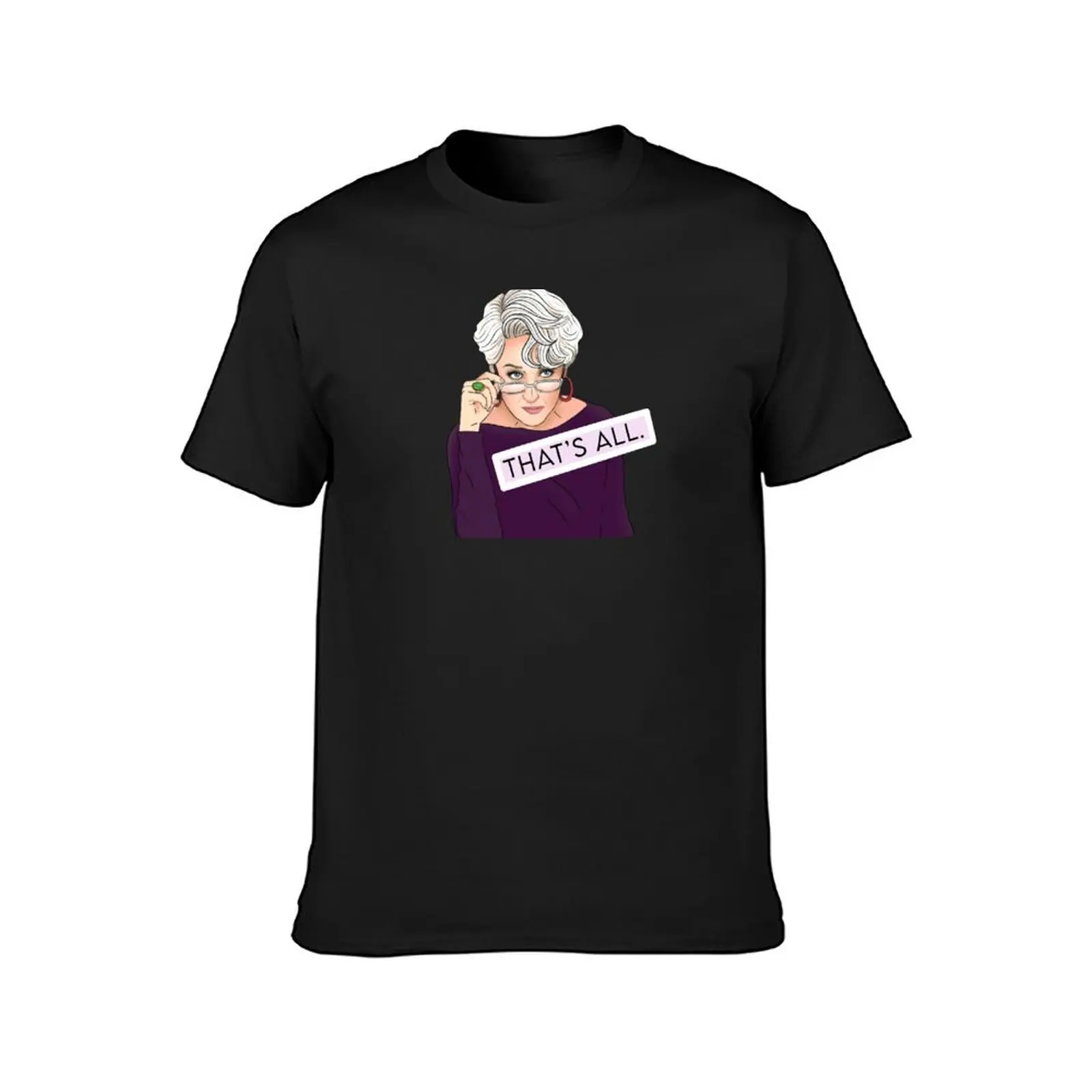 miranda priestly T-Shirt Short sleeve tee for a boy T-shirt men