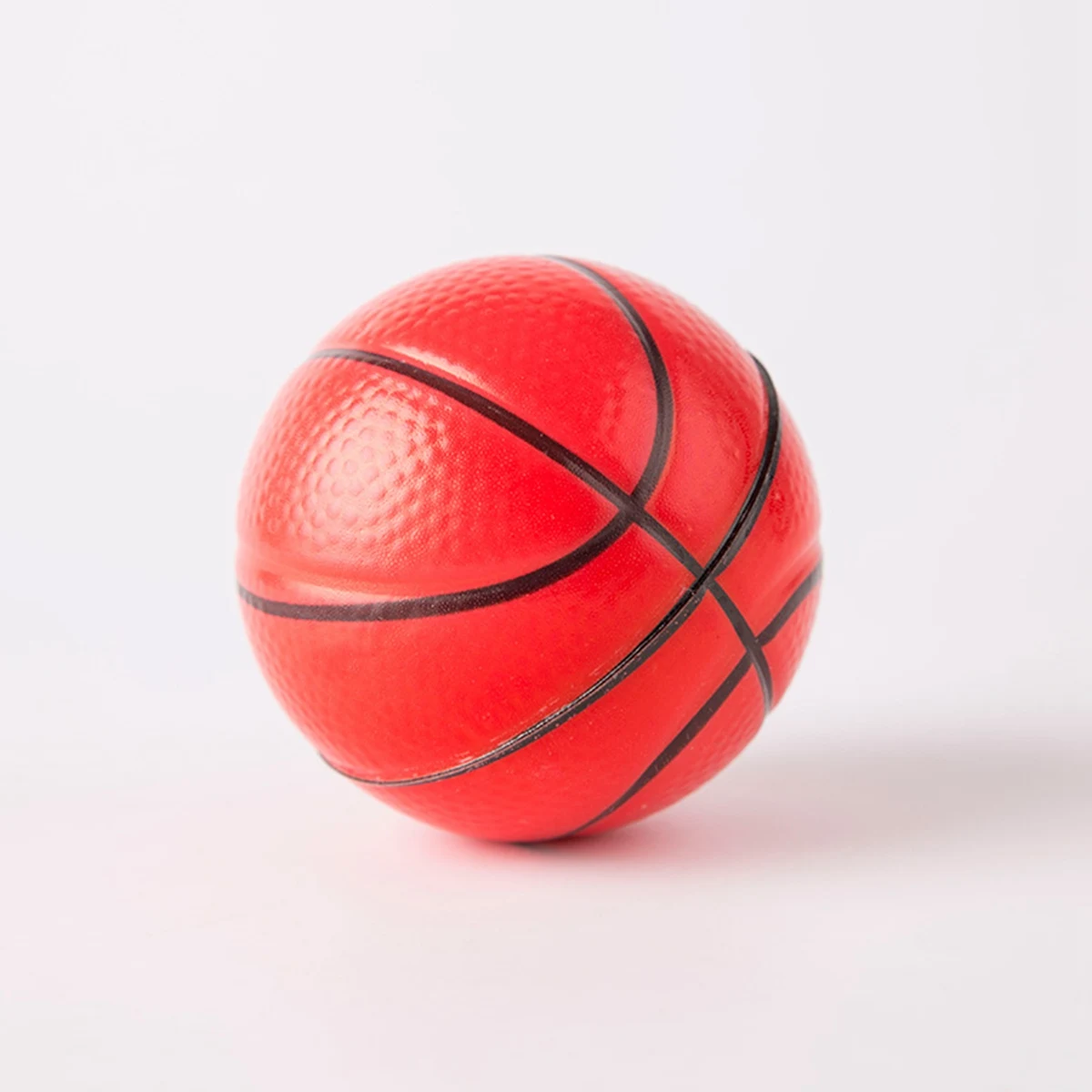 12 Uds. Pelota para aliviar el estrés elástica suave para ejercicio de baloncesto de mano colorida, pelota pequeña para niños, juguete de masaje