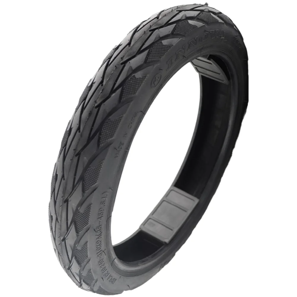 /14x1.95 /Tubeless /Tire Puncture Proof Vacuum Rubber Wheel For Folding Electric Bike E-Bicycle Scooter Cycling Parts Accessorie