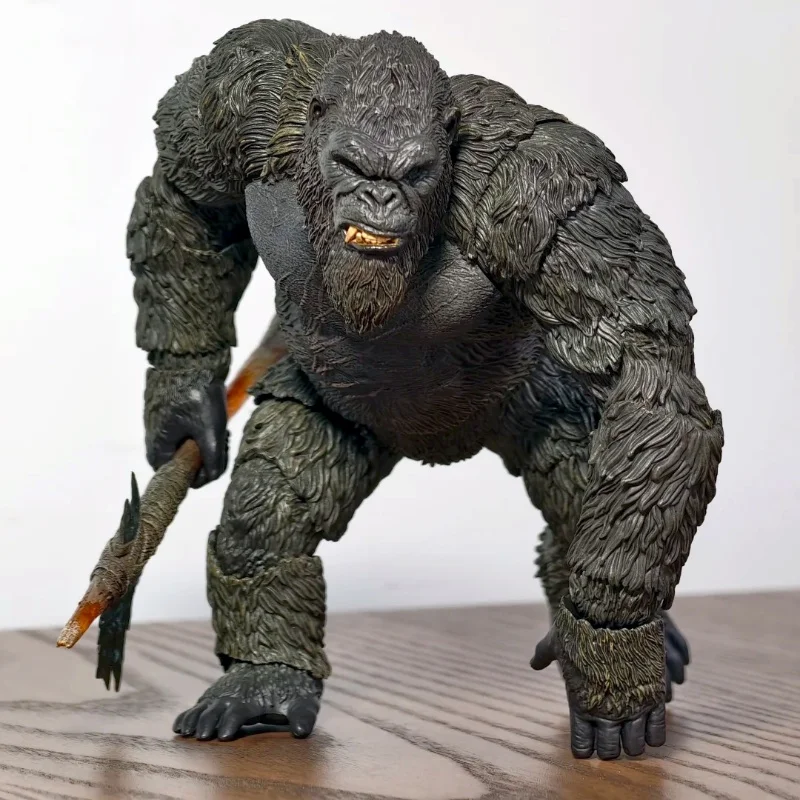 ในสต็อก 16 ซม.Pvc Hiya ประณีต Basic Series King Kong Godzila และ Kong New Empire Kong อะนิเมะ Action Figure ของเล่น