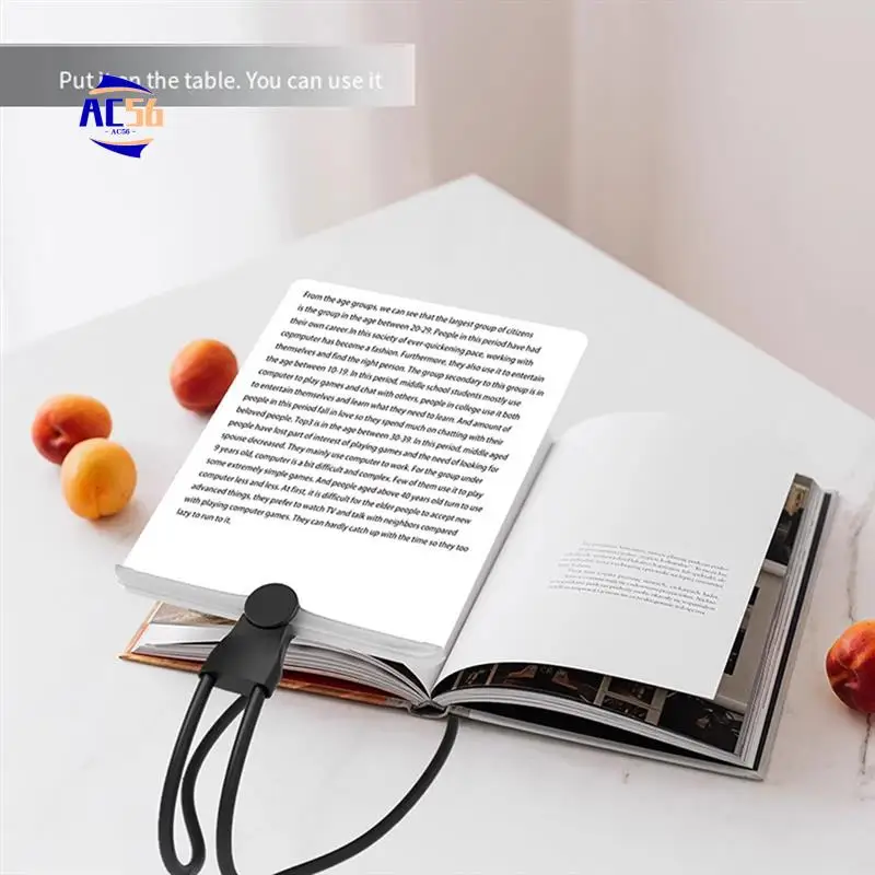 

AC56-лупа, регулируемая лупа для ношения шеи, квадратная съемная ручная лупа для чтения страниц книги для пожилых людей