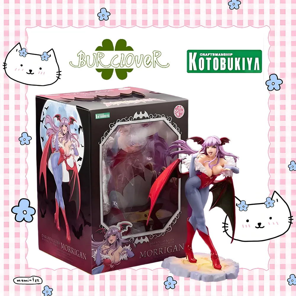 

Kotobukiya Original GAME VAMPIRE MORRIGAN AENSLAND limited edition Anime Action Figures Toys Gift Collectible Model Ornaments