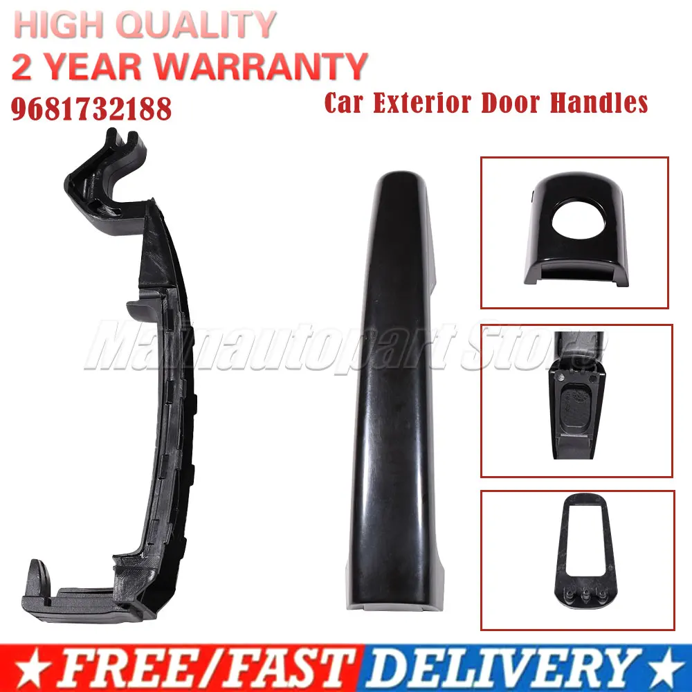 Car Exterior Door Handles 9681732188  For Citroen Berlingo/Dispatch/Jumpy Gor Peugeot Expert For Fiat Scudo Sliding Door Handle