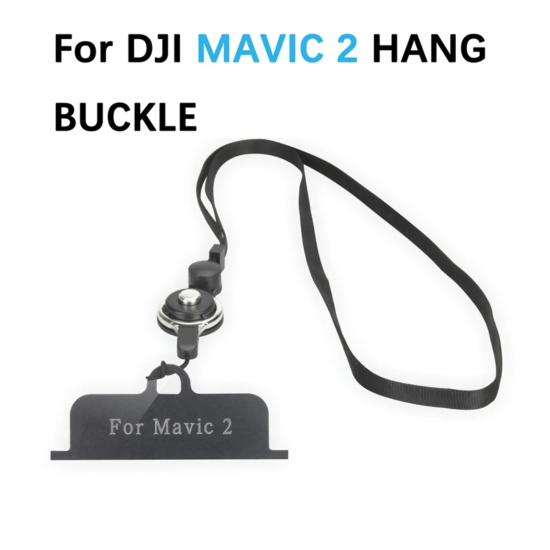 สําหรับ DJI MAVIC 2 Hang Buckle รีโมทคอนโทรลปรับสายคล้องคอเข็มขัดสําหรับ DJI MAVIC 2 PRO/ ซูม Drone