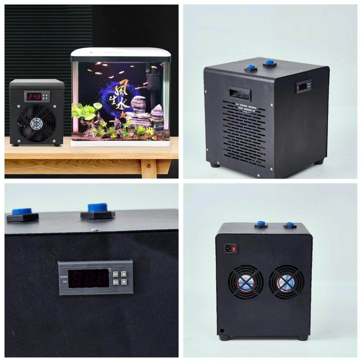 

Fish Tank Aquarium Chiller with Pump, Custom Logo, 1/2HP, 110V/220V/380V