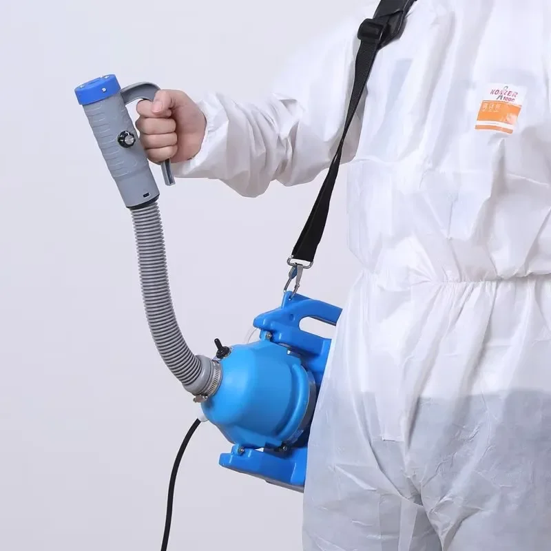 220V Handheld Electric Ultra-Low Volume ULV Sprayer 5L Capacity for Office School Disinfection Pest Control Fogging