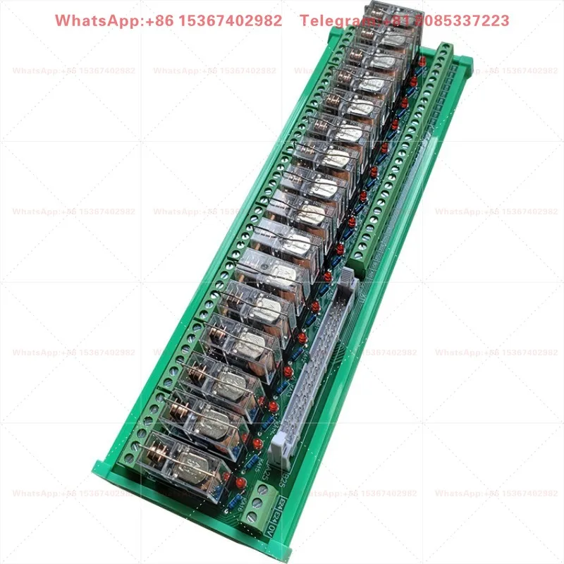 16Bit Relay Module ZJB-50B FX-802D-16 JCB-777 CNC System I/O Relay Output Board Industrial Control Electrical Parts