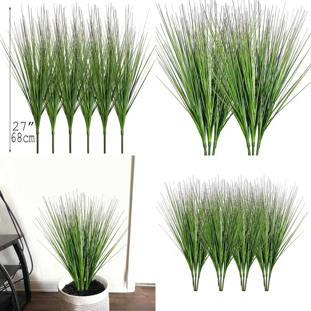 

Набор из 12 предметов: 27 искусственных луковых трав, искусственных кустарников и пшеничной травы для внутреннего и наружного декора