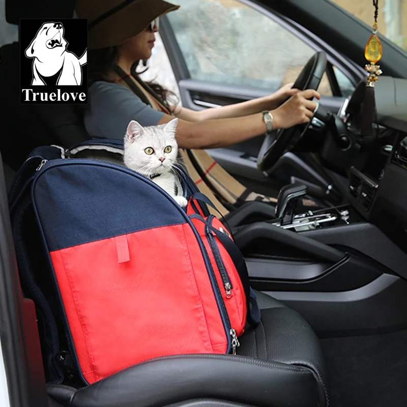 Truelove Pet Multi-Function Backpack Fashion Cat and Dog Travel Luxury Shoulder Portable Foldable Bichon Frise Teddy TLX1971