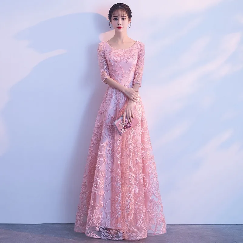 

Banquet Elegant Evening Dress for Women 2026 New Elegant Atmosphere Spring Fashion Long Style Bridesmaid Dress Customization