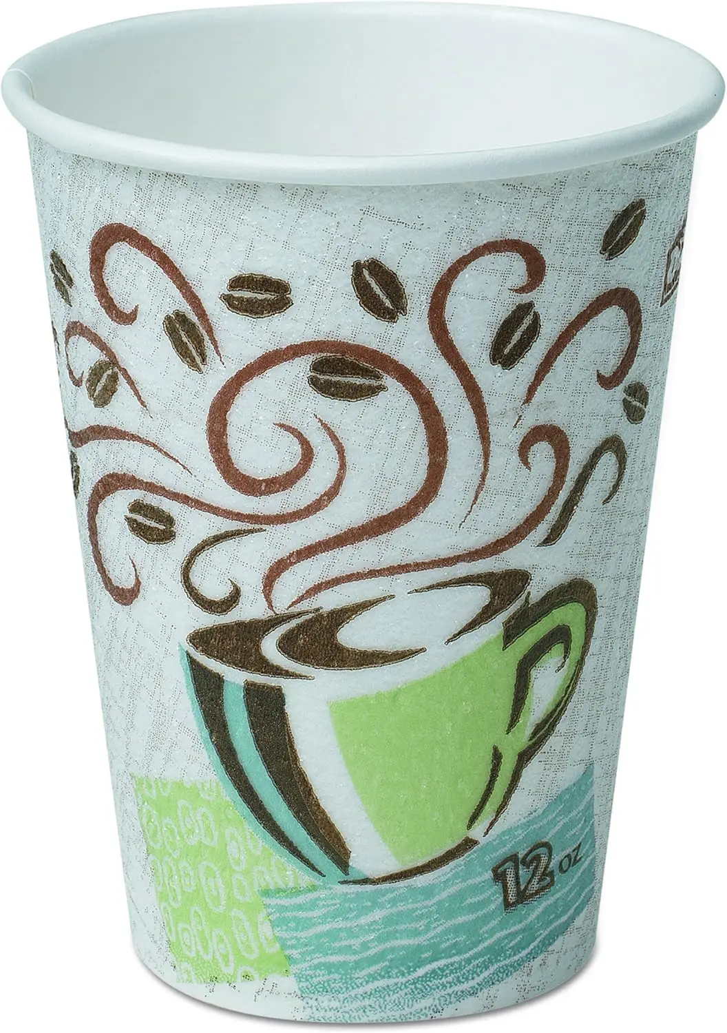 

92959 Insulated Paper Hot Cup, Coffee Dreams Design, 10 oz Capacity (20 Packs of 50)