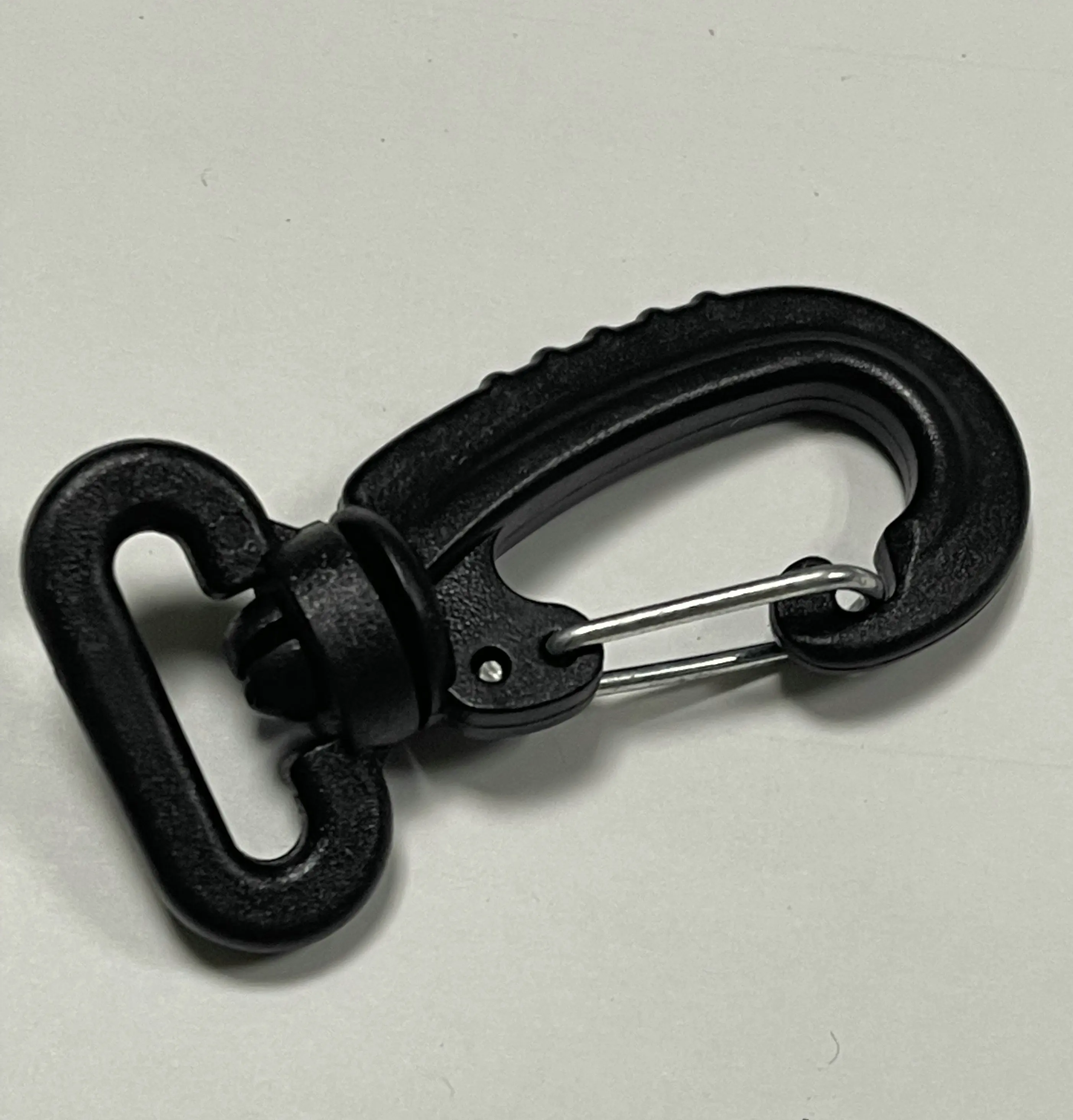 3/4 "พลาสติก/โลหะหมุน Snap Hook Buckle Rocker หมุนสายรัด