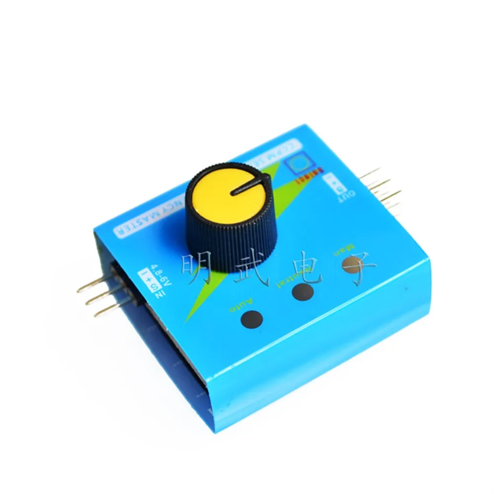 Simple Steering Gear Tester Steering Gear Tester Model Aircraft Motor Test ESC Tester Third Gear Indicator