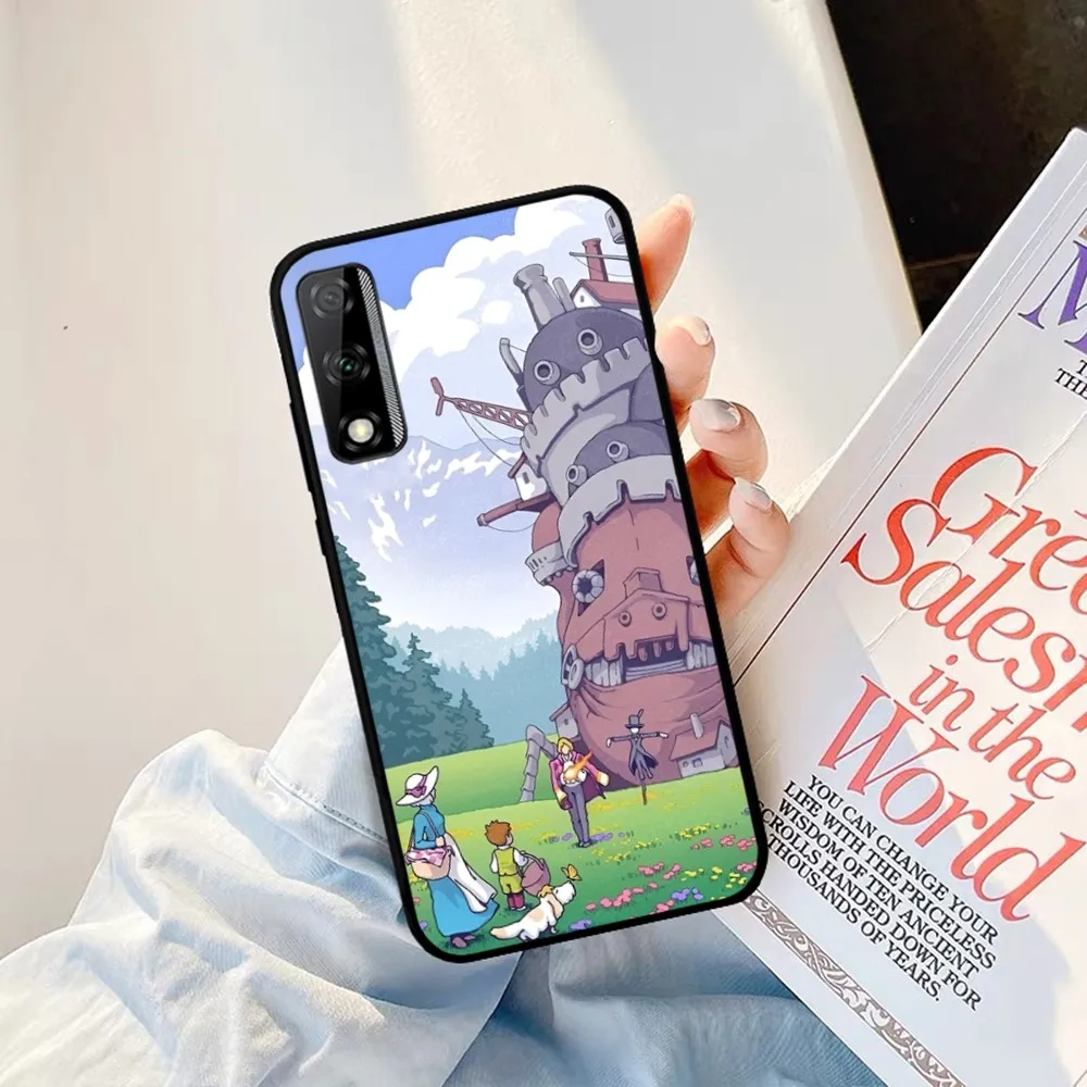 Classic Anime Ukiyo-e Phone Case For Huawei Y9 6 7 5 Prime Enjoy 7s 7 8 Plus 7a 9e 9plus 8E Lite Psmart Shell