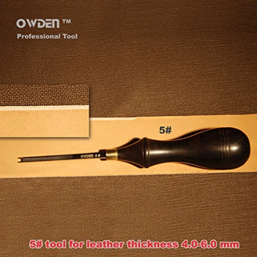 OWDEN Profional Leather Edge bevelers for Leather Craft,Leather Tool