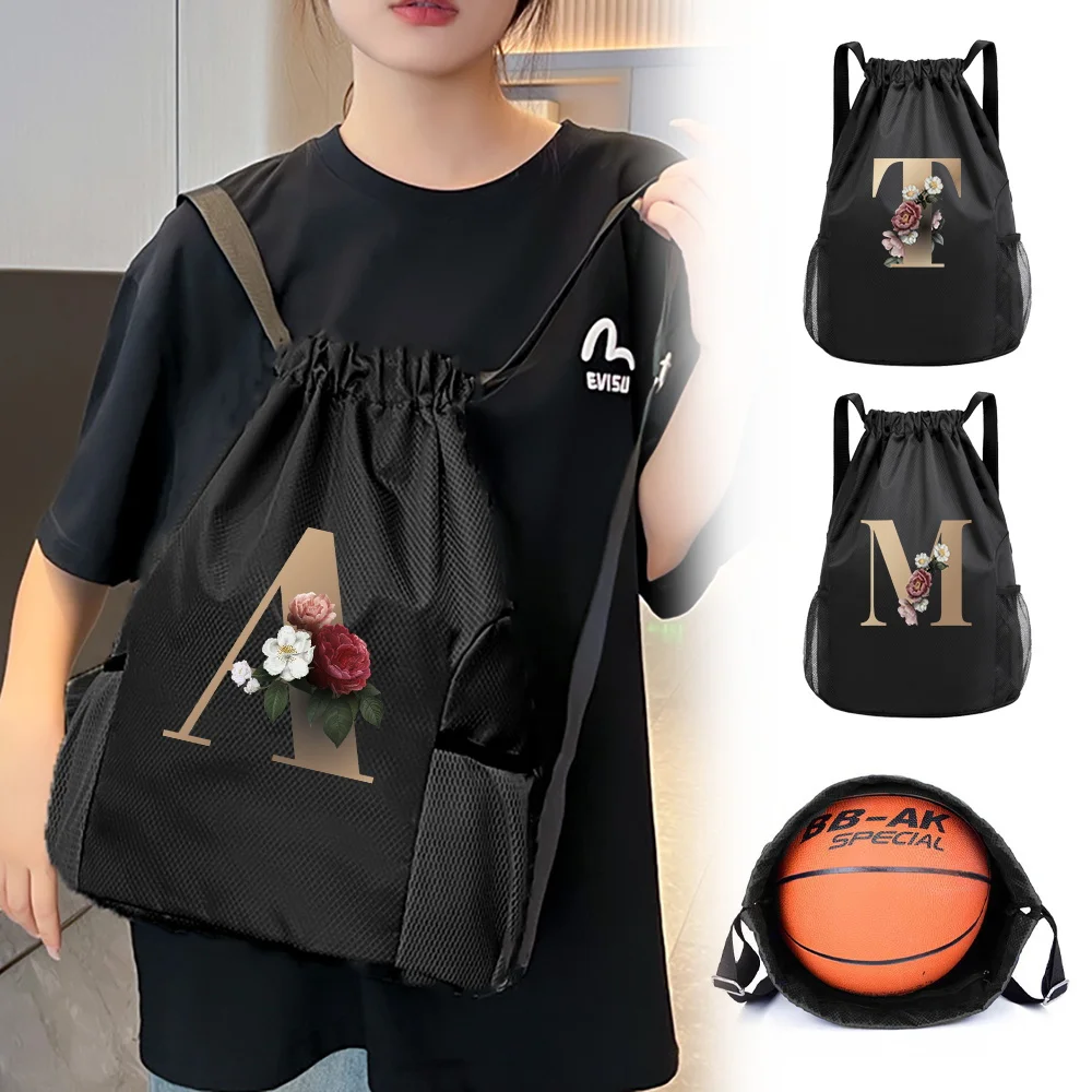 

Personalized design waterproof drawstring bag for men and women, sports bag, fitness bag, travel bag, beach bag