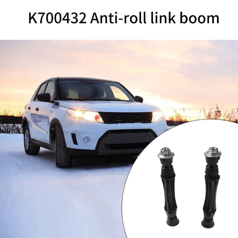 Car Front Bar End Link Driver Passenger Side Stabilizer Suspension Rustresistant for Enhances Stability K700432