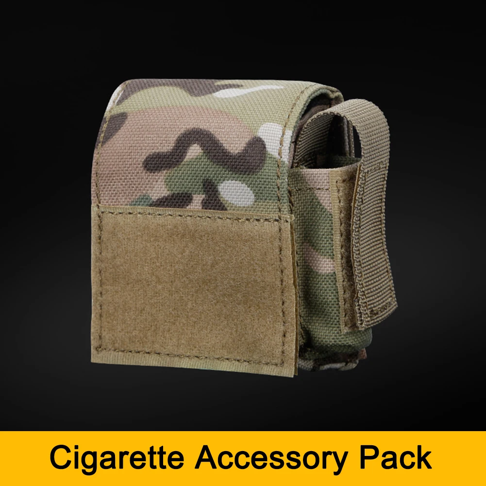 Nylon Waist Bag Belt Holder Multifunctional Mini Belt Small Pouch Durable Smartphone Strap Pack with Buttons for Outdoor Camping
