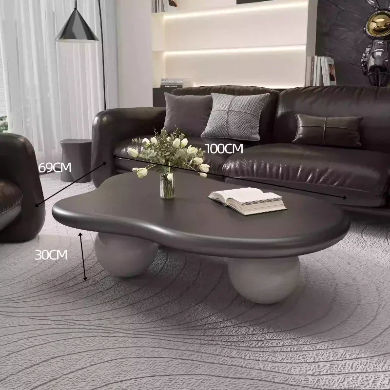 Modern Coffee Table Italian Design Fashion Clear Minimalist Art Side Table Living Room Mesas Bajas Home Furniture