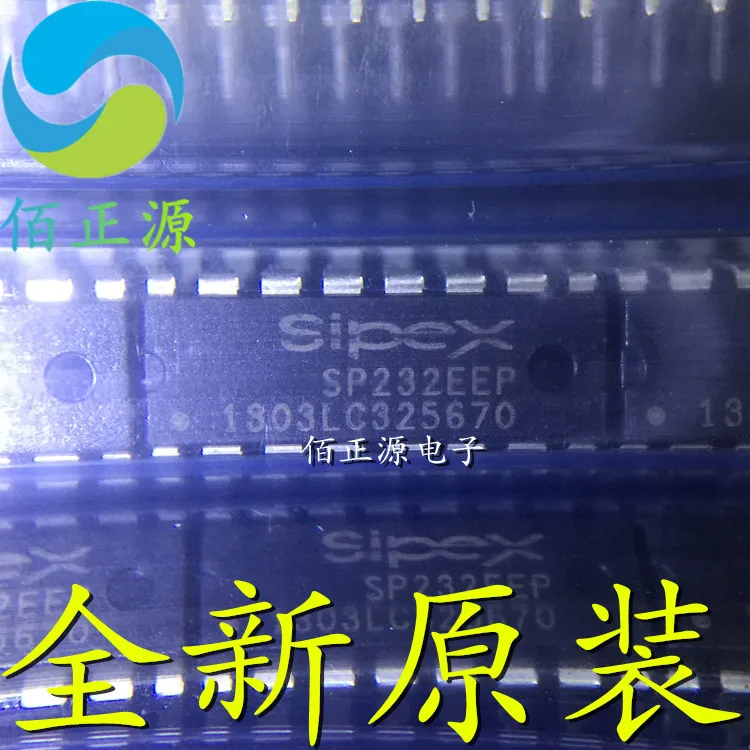 10 stücke orginal neue SP232EEP SP232 in-linie DIP-16 generation MAX23 RS-232 interface IC chip